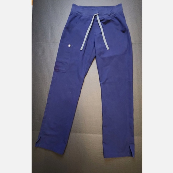 Figs Pants - Figs Kade Cargo Pant in Blue - size XXS